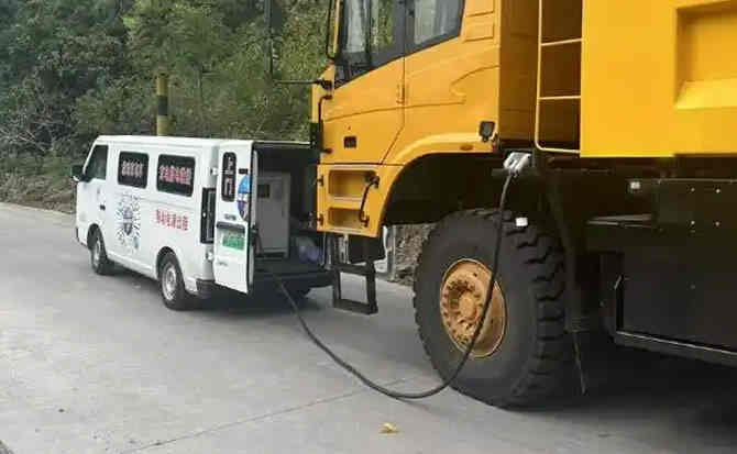 永丰新能源车充电搭电